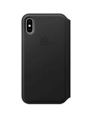 Чехол для iPhone Apple iPhone X Leather Folio Black 